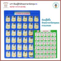 Thaiken เรียนรูปตัวอักษรภาษาอังกฤษ ABC Reading Alphabet 43 885108000185