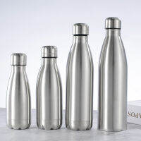 5001000Ml ขวดน้ำสแตนเลสแบบพกพา BPA ฟรีขวดน้ำดื่มยิมกีฬาขี่จักรยาน Drinkware เด็กโรงเรียน Gifts