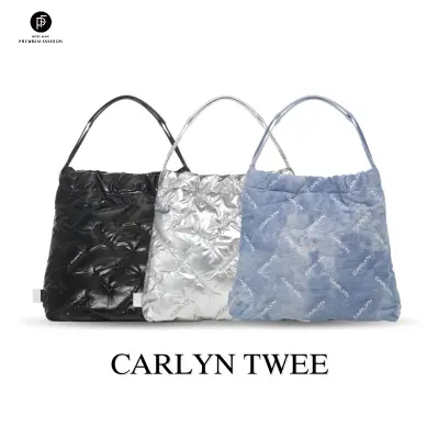 PLOVER⚡จัดส่งฟรี สินค้าพร้อมส่ง⚡Carlyn Twee Big Size ใหม่ล่าสุด กระเป๋า soft bag female casual lightweight กระเป๋าโฮโบ กระเป๋าทรงก้อนเมฆ แนวเกาหลี