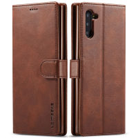 สำหรับ Samsung Galaxy Note 10 Luxury Denim Fabirc Retro Stand Wallet Flip Case Magnetic Filp Phone Case