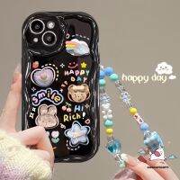 เคสขอบโค้งลาย3D กราฟฟิตีน่ารักสำหรับ Infinix Hot 12 10 11 8 10Lite 9 20 30 Play Note 12 G96 30i ขายดี9 8 Smart 6Plus 5 6 7สร้อยข้อมือสีน้ำเงินการ์ตูนหมีเมฆรูปกระต่าย3D เคสตุ๊กตา