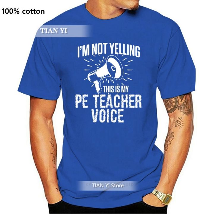 เสื้อยืดผู้ชาย-my-pe-teacher-voice-women-t-shirt