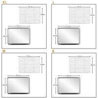 สี่เหลี่ยมผืนผ้าสแตนเลสย่างคุกกี้ถาดอบที่ถอดออกได้ Cooling Rack Gadget ครัว Nonstick ถาดเหมาะสำหรับเตาอบ