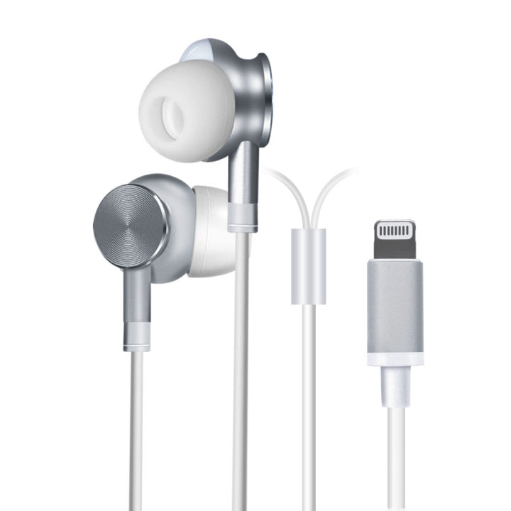 ear Handsfree apple for iphone earpods lightning connector headphones ...