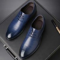 Breathable Genuine Leather Men Shoes Summer Slip On Loafers Men Casual Leather Shoes Blue Flats Hot Sale Driving Shoes Moccasins