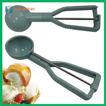  Ice Cream Spade - Stainless Steel Ice Cream Paddle for Hard or  Creamy Ice Cream - Ice Cream Scoop with Comfortable Plastic Handle - Heavy  Duty Strong, Durable Bend Proof Ice