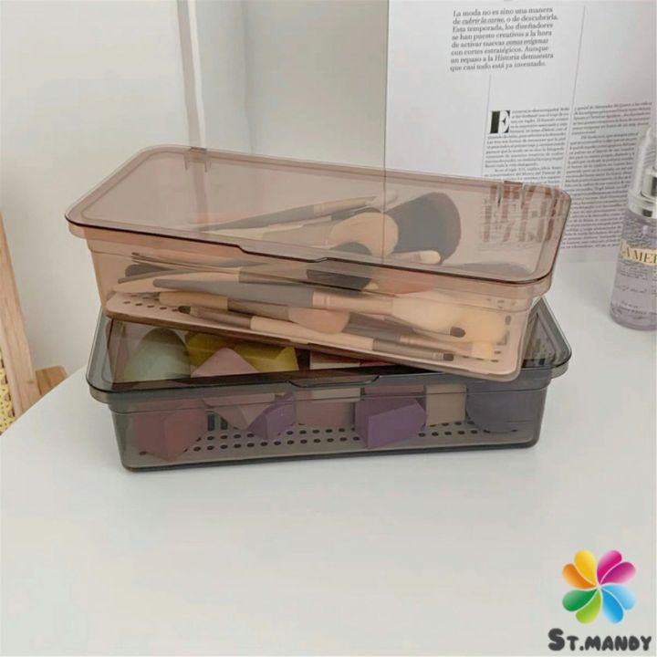 md-กล่องเก็บของแบบใส-ฝาครอบพกพา-ที่เก็บเครื่องเขียนนักเรียน-ที่เก็บตะเกียบและช้อน-storage-box