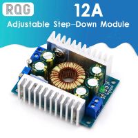 DC-DC High Power Low Ripple 12A Adjustable Step-down Module 95% Efficient Car Power Module Electrical Circuitry Parts