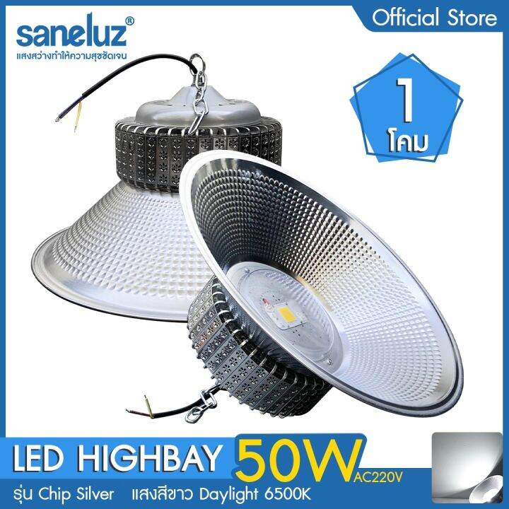 saneluz-1-โคม-โคมไฟโรงงานไฮเบย์-50w-100w-150w-200w-highbay-led-แสงสีขาว-daylight-6500k-แสงสีวอร์ม-warmwhite-3000k-เลือกใช้งานได้เลย-โคมไฟไฮเบย์-โคมไฟโรงงาน-ac-220v-led-vnfs