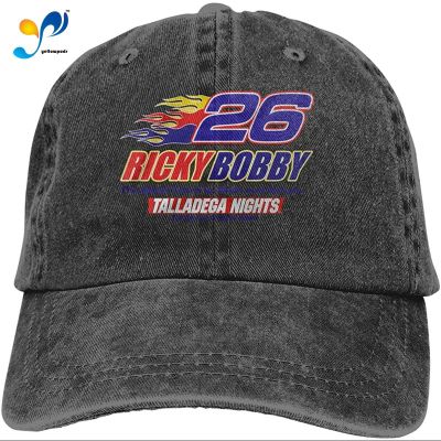 Talladega Nights Big Mens Ricky Bobby Unisex Soft Casquette Cap Vintage Adjustable Baseball Caps Black Sombrero De Mujer