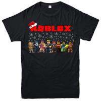 การออกแบบเดิมกระหน่ำเสื้อยืดสไตล์คลาสสิกป่า Roblox Roblox Gamers เสื้อผ้าฝ้ายแท้ O-Neck ของขวัญที่ดีที่สุดสำหรับ FatherS-3XL