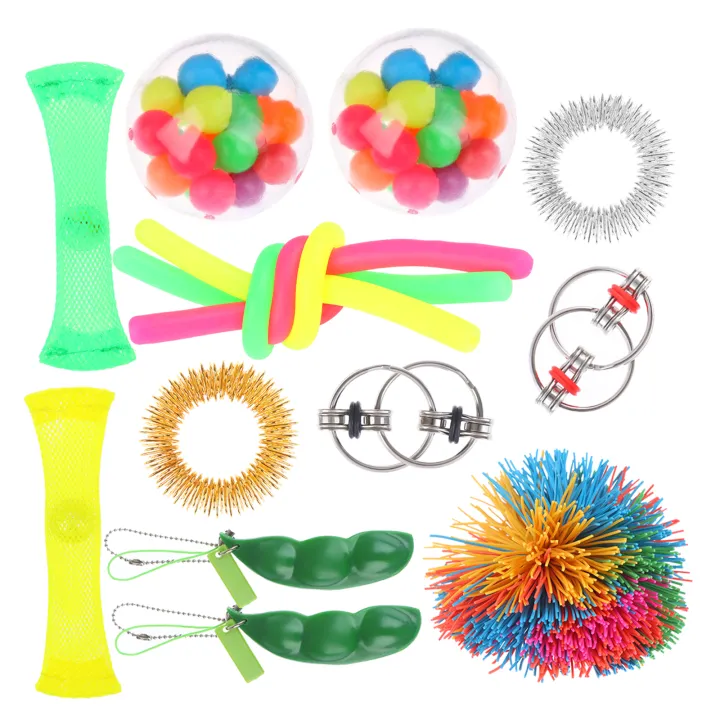 【G Toys】 LOCOLO Stress Relief Toys Set for Kids & Adult Sensory Fidget ...