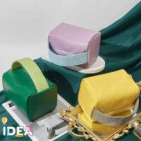 ideafashionshop(ID1937) กระเป๋าจัดระเบียบเครื่องสำอางค์ เป็นหนังPUมี3สี