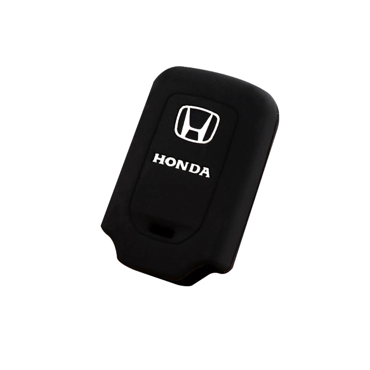 เคสกุญแจรถยนต์-ซิลิโคน-2-ปุ่มกด-สำหรับ-honda-hrv-crv-brv-xrv-vezel-jazz