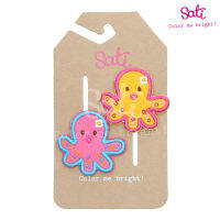 SATI-กิ๊บติดผม-SM. SQUIDY SNAP CLIP-FCA029