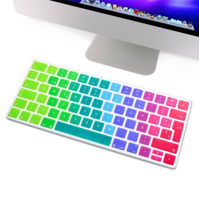 Spain Language Magic Keyboard Cover Silicone Skin Protective Film For Apple Magic Keyboard2 2015 A1644 EU IMAC Keyboard Case Keyboard Accessories