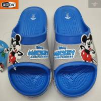 ADDA รองเท้าแตะลำลองแบบสวม รุ่น 53Y17-W1 ลาย MICKY สีน้ำเงิน SIZE 4-6