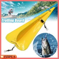 FZIPUA พลาสติกครับ ปรับน้ำหนักได้ ลึก เครื่องมือ Trolling จานดำน้ำ แผนคณะกรรมการดำน้ำตกปลา เหยื่อปลอม