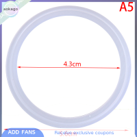 Aokago ซิลิโคนปิดผนึก O แหวนปะเก็นสูญญากาศขวดปิดผนึกแหวนแผ่นยึด