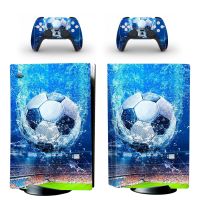 Football PS5 Standard Disc Edition Skin Sticker Decal Cover for PlayStation 5 Console amp; Controller PS5 Skin Sticker Vinyl
