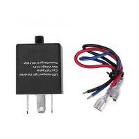 [COD] Motocycle 3 Pin Adjustable Frequency Relay Flasher Turn Blinker New