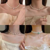 [COD] Baroque Freshwater Necklace Womens Luxury Design High-end Clavicle Chain 2022 New