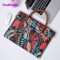 [FoxBridge] Light-weight Women LaptopTablet Handbag 11.613.31415.6in Computer Carry Bag