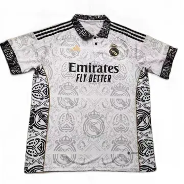 2023-2024 real madrid special edition black white soccer jersey shirt for  sale in uk