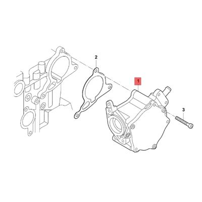 Car Brake Vacuum Pump 06K145100AJ Accessories Parts for Audi A3 A6 Q3 VW Passat Tiguan Tayron Touan 2017-2024 Power Brake Booster System