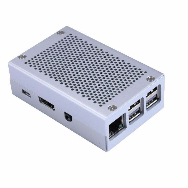 2023-hot-fuchijin77-เคส-raspberry-pi-แหล่งจ่ายไฟฮีทซิงค์พัดลมสำหรับเคส-raspberry-pi-พร้อมพัดลมอะลูมิเนียมฮีทซิงค์สำหรับราสเบอร์รี่-pi-3รุ่น-b