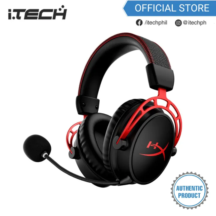 HyperX Cloud Alpha Wireless Gaming Headset - Black Red | Lazada PH