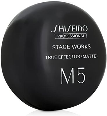 แว็กซ์จัดแต่งทรงผมสไตล์แมทลุค Shiseido Stage Works True Effector - # M5 (Matte) 80 กรัม