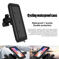 Waterproof Bicycle Phone Holder Motorcycle Stand Bike Mobile Phone Case Bag For Iphone Samsung Support Scooter Cover