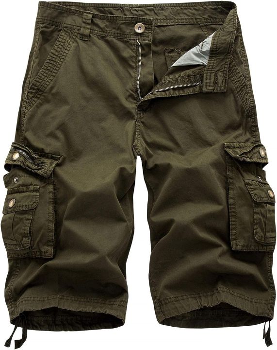 kaxiya2021-mens-cargo-shorts-summer-relaxed-fit-multi-pocket-beach-shorts-lightweight-twill-outdoor-cotton-short-pants