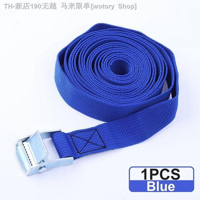 cw-๑-6m-buckle-fastening-load-straps-car-motorcycle-with-metal-tow-rope-ratchet-luggage