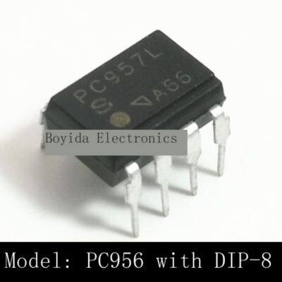 10Pcs ใหม่ Original PC957L DIP8ปลั๊กตรง Optocoupler นำเข้า PC957