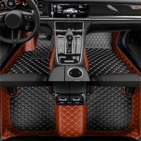 ✷☾ Artificial Leather Custom Car Floor Mats for Audi Q5 2009-2018 Year Interior Details Car Accessories