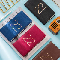 A6 352pages 2022 Agenda Book Small Portable Pocket Notepad 365 Day Daily Plan Notebook