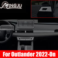 สำหรับ Mitsubishi Outlander 2022 2023 2024อุปกรณ์เสริมภายในรถคอนโซลกลางโปร่งใส TPU ป้องกันฟิล์ม Anti-Scratc Film