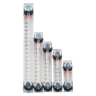 เครื่องวัดระดับถังน้ำมันไฮดรอลิกมาตรวัดระดับน้ำมันเกจวัดระดับน้ำ Xyw 50 80 100 125ไม้บรรทัด150อะคริลิก