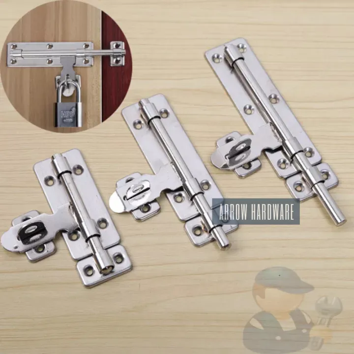 Barrel Bolt Home Improvemen Stainless Steel Hardware Door Lock Barrel