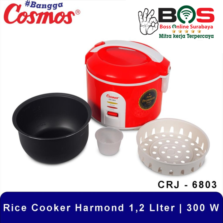 Rice Cooker Cosmos 1,2 L Magic Jar Cosmos Magic Com Harmond CRJ 6803