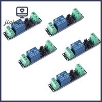 JIAJUSUANSOU โมดูลรีเลย์รีเลย์3V 5ชิ้นโมดูลรีเลย์1ช่องโมดูลควบคุมอุปกรณ์ Arduino