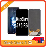 AMOLED ต้นฉบับสำหรับ Black Shark Xiaomi 5 RS 5RS ชิ้นส่วนจอสัมผัสแอลซีดีของเครื่องแปลงดิจิทัลสำหรับ Blackshark 5 RS LCD