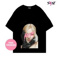 ผ้าฝ้าย 100%เสื้อยืดโอเวอร์ไซส์&amp;lt;พร้อมส่ง&amp;gt; เสื้อยืด พิมพ์ลาย Blackpink Artpink ver Rose Jennie Lisa JisooS-4XLS-5X