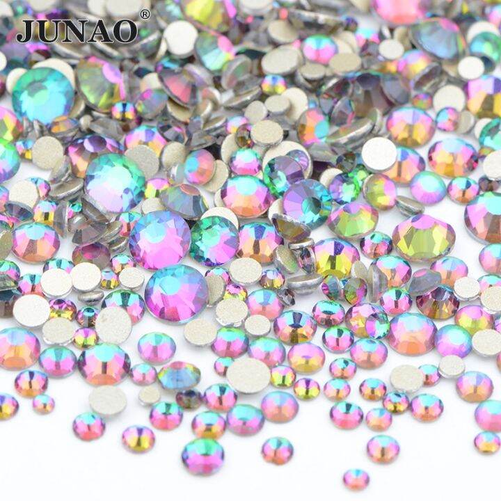 junao-1400pcs-mix-size-mix-ab-color-glass-rhinestone-kit-flatback-crystal-diamond-gems-non-hot-fix-strass-nail-art-decoration