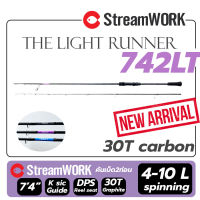 คันเบ็ด StreamWORK The Light Runner 2 ท่อน 742 792 power UL - L เวท 2 - 10 และ 4 -10 Spinning งานหมึก/ Aji / Light rock/ Microjig/Tiprun เบ็ดตกปลา คันเบ็ตตกปลา อุปกรณ์ตกปลา สินค้าคุณภาพ