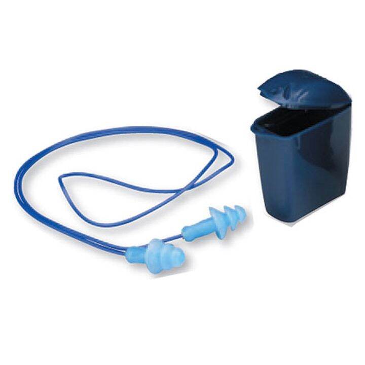 3M Reusable Ear Plug Corded 3M 1293 with Storage Box NRR 25dB Earplug Hearing Protection