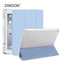 【DT】 hot  Thrifold for iPad Air 5 Soft Case with Pencil Holder for iPad 10 TPU Cover for iPad Pro 11 Smart Slimshell for iPad mini 6