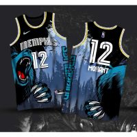 MEMPHIS Memphis Grizzlies Jersey Customize 12 Emphire Edition Jersey Full Sublimation Jersey